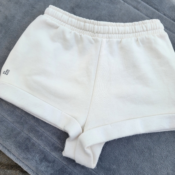 Weworewhat Cream Sweat Shorts XS - Picture 3 of 11